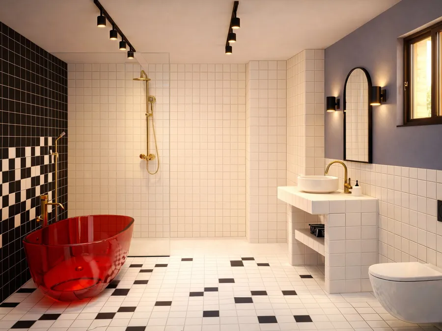 Private bathroom, Ajibe project