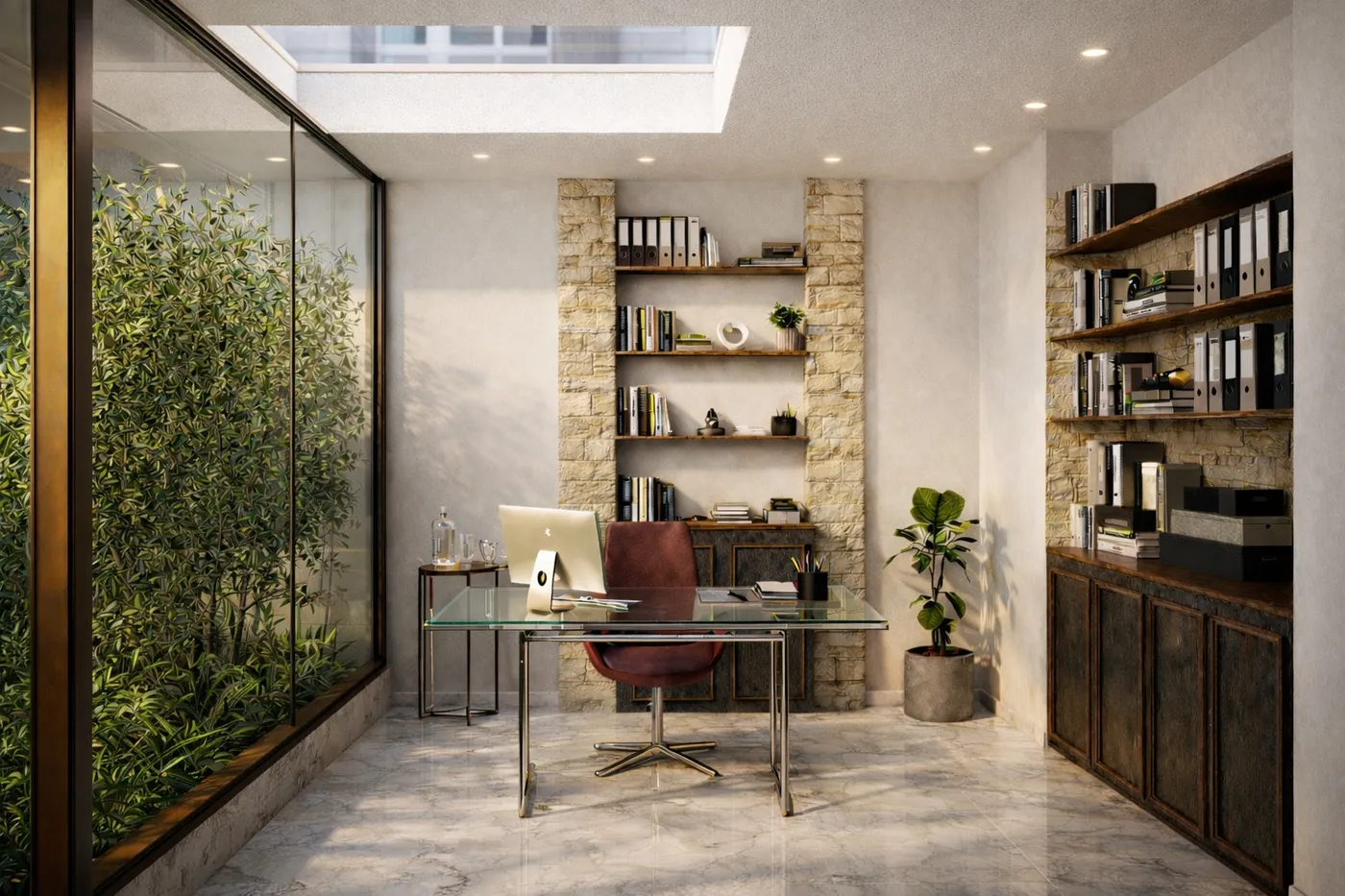 Zona de oficina abierta, proyecto CEA