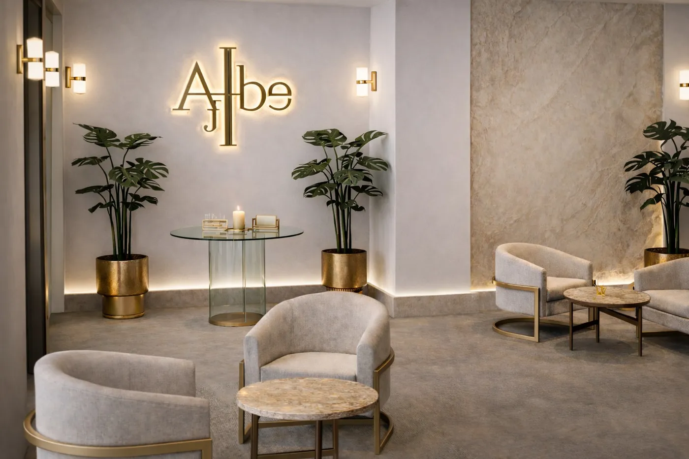 Recepción del alojamiento, proyecto Ajibe